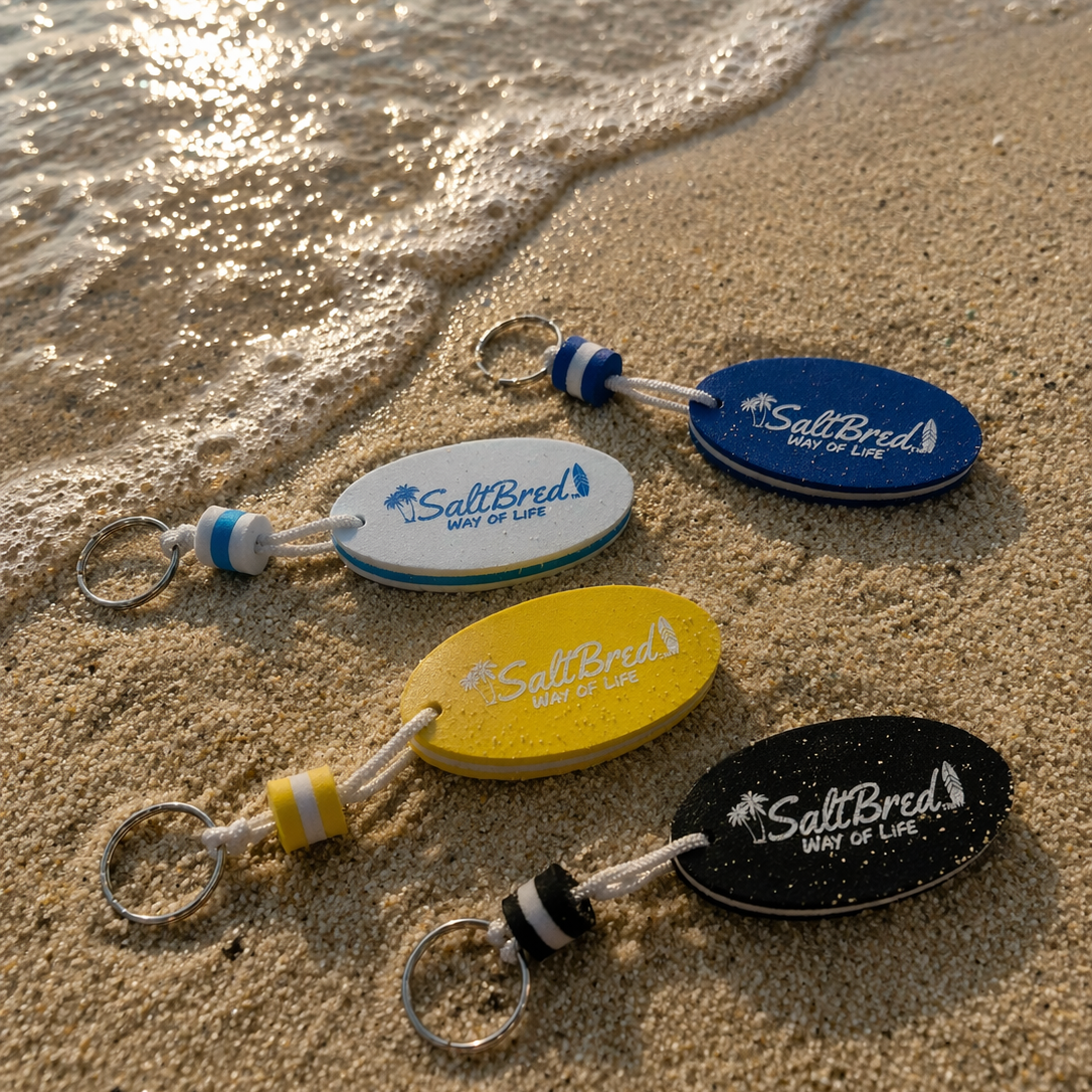 SaltBred Floating Keychain
