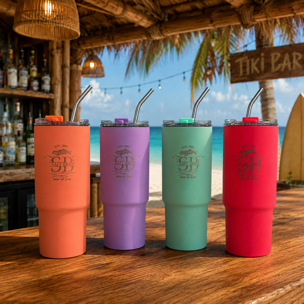 SaltBred Insulated Pastel Tumbler