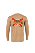FL Peacock Performance Long Sleeve Crew Neck