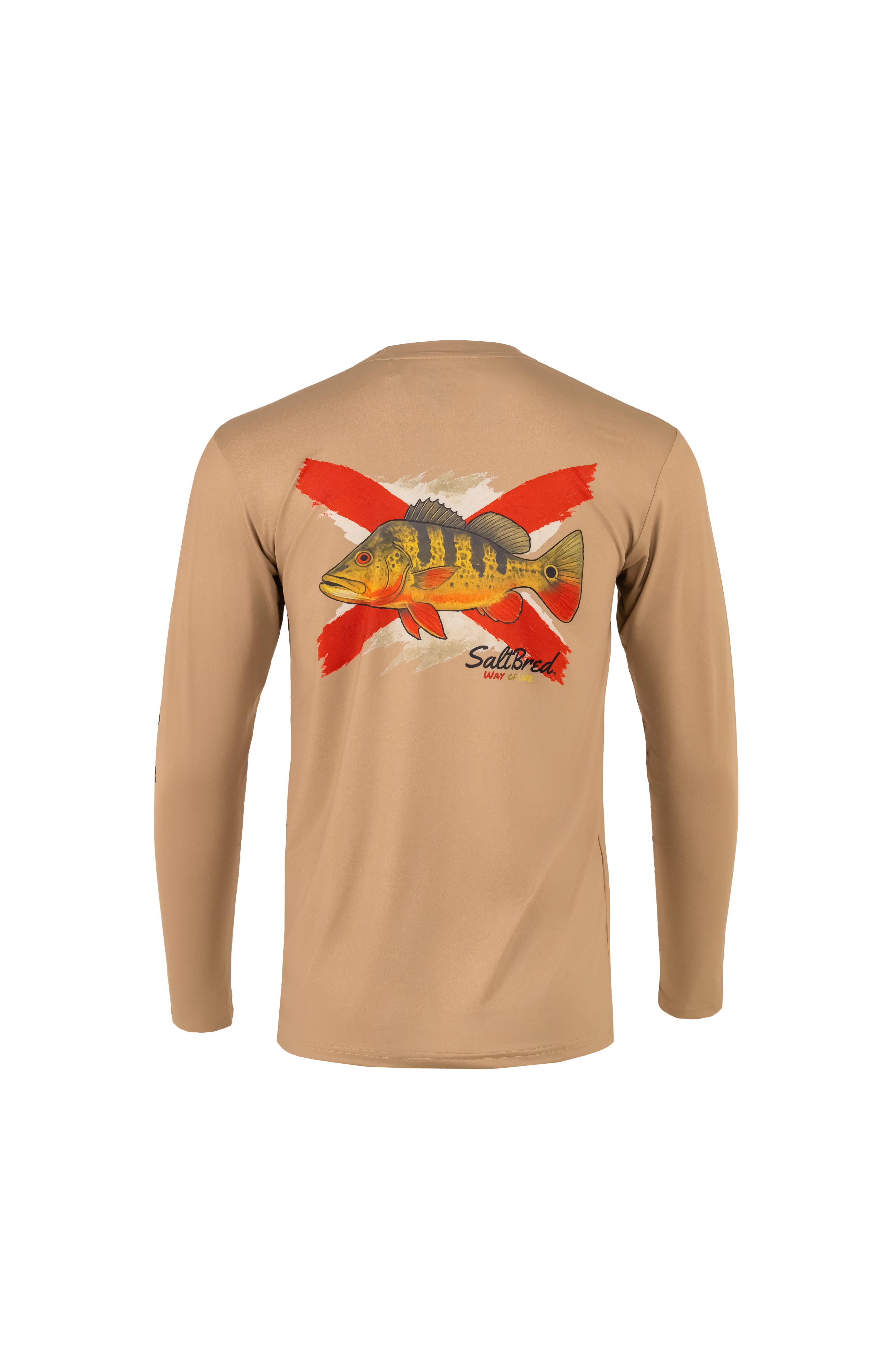 FL Peacock Performance Long Sleeve Crew Neck