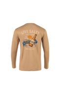 Saltbeer Performance Long Sleeve Crew Neck