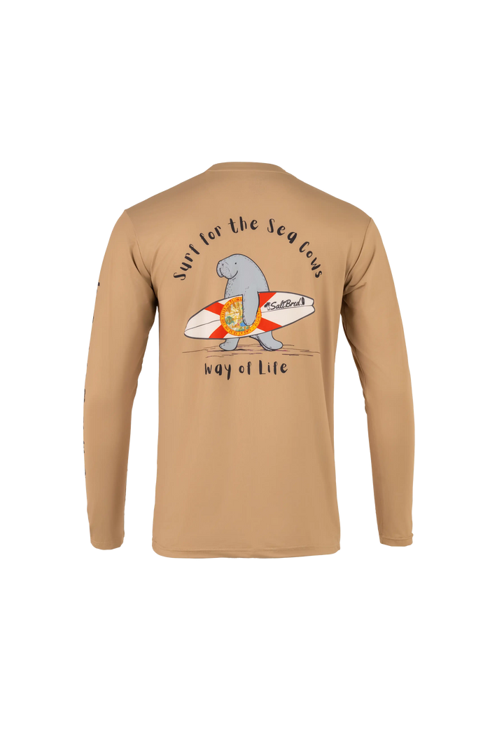 SeaCow Surf Performance Long Sleeve Crew Neck